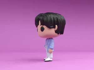V funko Pop From BTS 3D Print Model