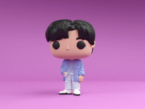 V funko Pop From BTS Model Cetak 3D
