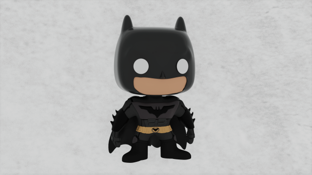 BatMan Modello di stampa 3D .c4d .max .obj .3ds .fbx .stl .blend 