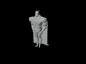 BatMan from the animated series 3D Print Model