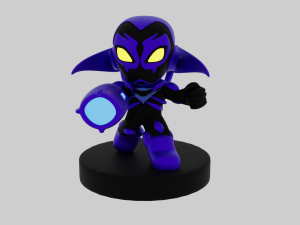 Blue Beetle 3D-printmodel