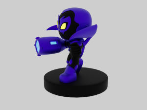 Blue Beetle Model do druku 3D