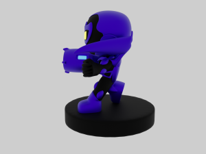 Blue Beetle Model do druku 3D