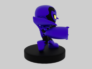 Blue Beetle Model do druku 3D