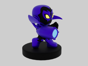 Blue Beetle Model do druku 3D