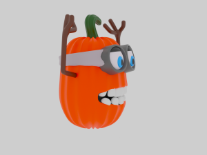 Boo Pumpkin 3D Принт Модель