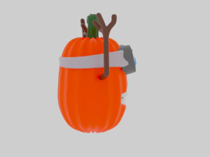 Boo Pumpkin 3D Print Model
