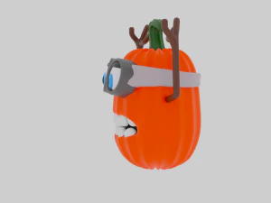 Boo Pumpkin 3D Print Model