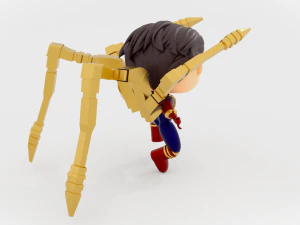 SpiderMan Tom Holland iron suit funko pop 3D Print Model