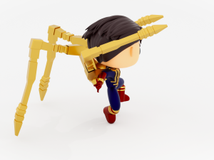 SpiderMan Tom Holland iron suit funko pop Modelo de Impressão 3D