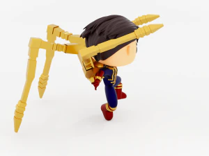 SpiderMan Tom Holland iron suit funko pop 3D Print Model
