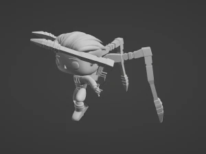 SpiderMan Tom Holland iron suit funko pop 3D Print Model