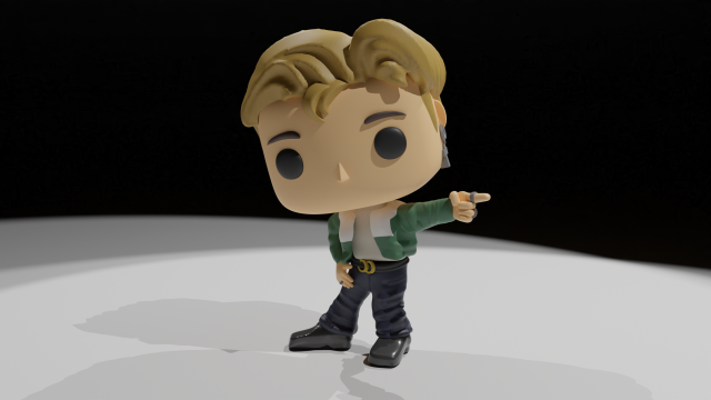 Jimin from BTS funko pop 3D Принт Модель .c4d .max .obj .3ds .fbx .stl .blend 