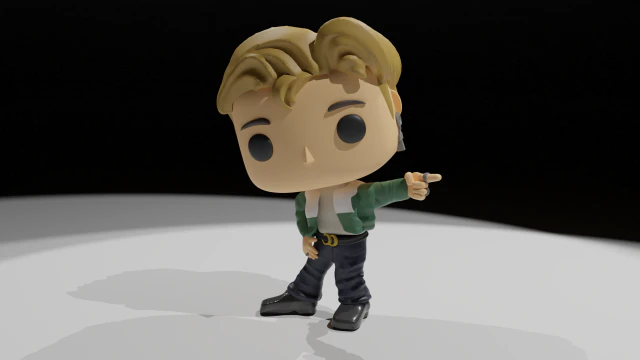 Джимін з BTS funko pop 3D Принт Модель .c4d .max .obj .3ds .fbx .stl .blend 