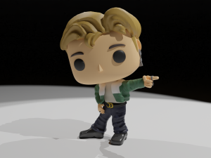 Jimin from BTS funko pop 3Dプリントモデル