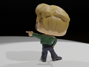 Jimin from BTS funko pop 3D Принт Модель