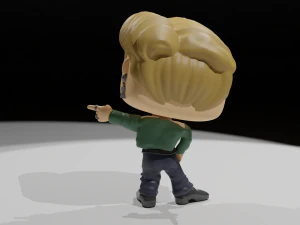 Джимін з BTS funko pop 3D Принт Модель
