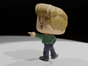 Jimin from BTS funko pop 3D Принт Модель
