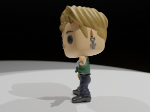 Jimin from BTS funko pop 3D Принт Модель