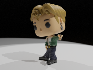 Jimin from BTS funko pop 3D Принт Модель