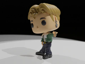 Джимін з BTS funko pop 3D Принт Модель