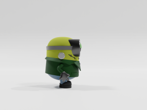 Minions Halloween Frankenbob Funko Pop Modello di stampa 3D