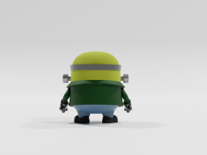 Minions Halloween Frankenbob Funko Pop Modello di stampa 3D