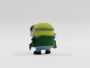 Minions Halloween Frankenbob Funko Pop Modello di stampa 3D