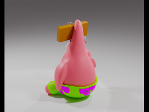 Patrick Star from Spongebob 3D Baskı Modeli