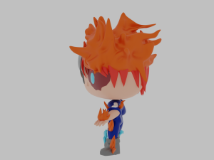 Shoto Todoroki Funko Pop 3Dプリントモデル