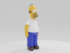 Homer Simpson The Simpsons character 3D Print Model