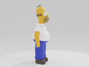 Homer Simpson The Simpsons character 3D Print Model