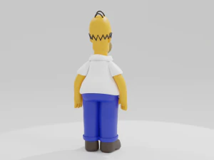 Homer Simpson The Simpsons character 3D Print Model