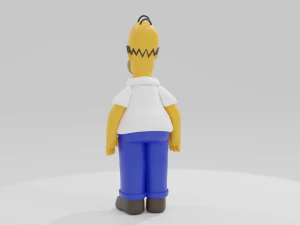 Homer Simpson The Simpsons character 3D Print Model