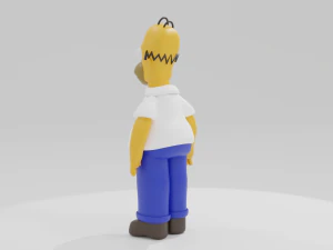 Homer Simpson The Simpsons character 3D Print Model