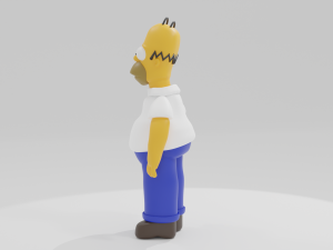 Homer Simpson The Simpsons character Modelo de impresión 3D