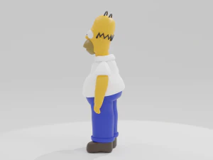 Homer Simpson The Simpsons character 3D Print Model