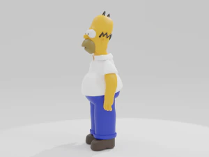 Homer Simpson The Simpsons character 3D Print Model