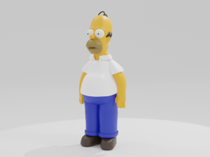 Homer Simpson The Simpsons character Modelo de impresión 3D