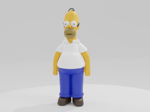 Homer Simpson The Simpsons character Modelo de impresión 3D