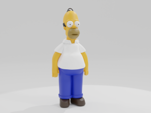 Homer Simpson The Simpsons character Modelo de impresión 3D