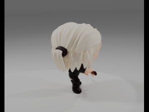 Geralt of Rivia Funko Pop from the Witcher series 3D-Druckmodell