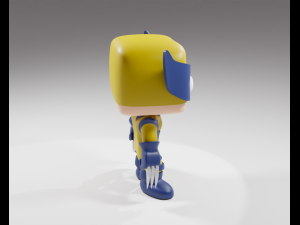 Wolverine from the Deadpool 3 Funko Pop 3D Print Model