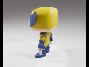 Wolverine from the Deadpool 3 Funko Pop 3D Print Model