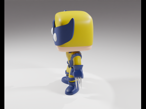 Wolverine from the Deadpool 3 Funko Pop 3D Print Model