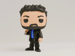 Billy Butcher funko pop from the boys 3D 打印模型