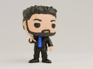 Billy Butcher funko pop from the boys 3D Print Model