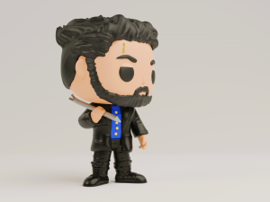 Billy Butcher funko pop from the boys 3D Print Model