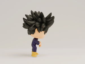 Megumi Fushiguro funko pop from jujutsu kaisen 3D Print Model