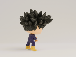 Megumi Fushiguro funko pop from jujutsu kaisen 3D Print Model